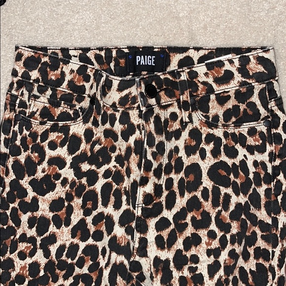 Paige Leopard Jeans - Picture 2 of 5